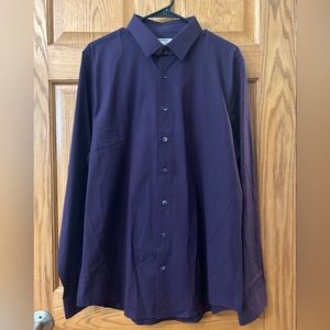 Men’s dress shirt. Express brand. Size L 16-16.5 neck. NWOT
